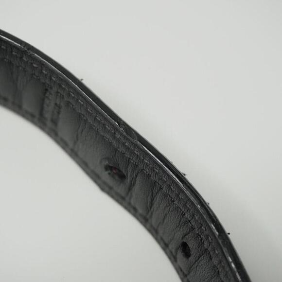 Coach Dog Collar Fire Hydrant Charm Monogram Large Dog Black Gray Red SEE - Picture 9 of 11